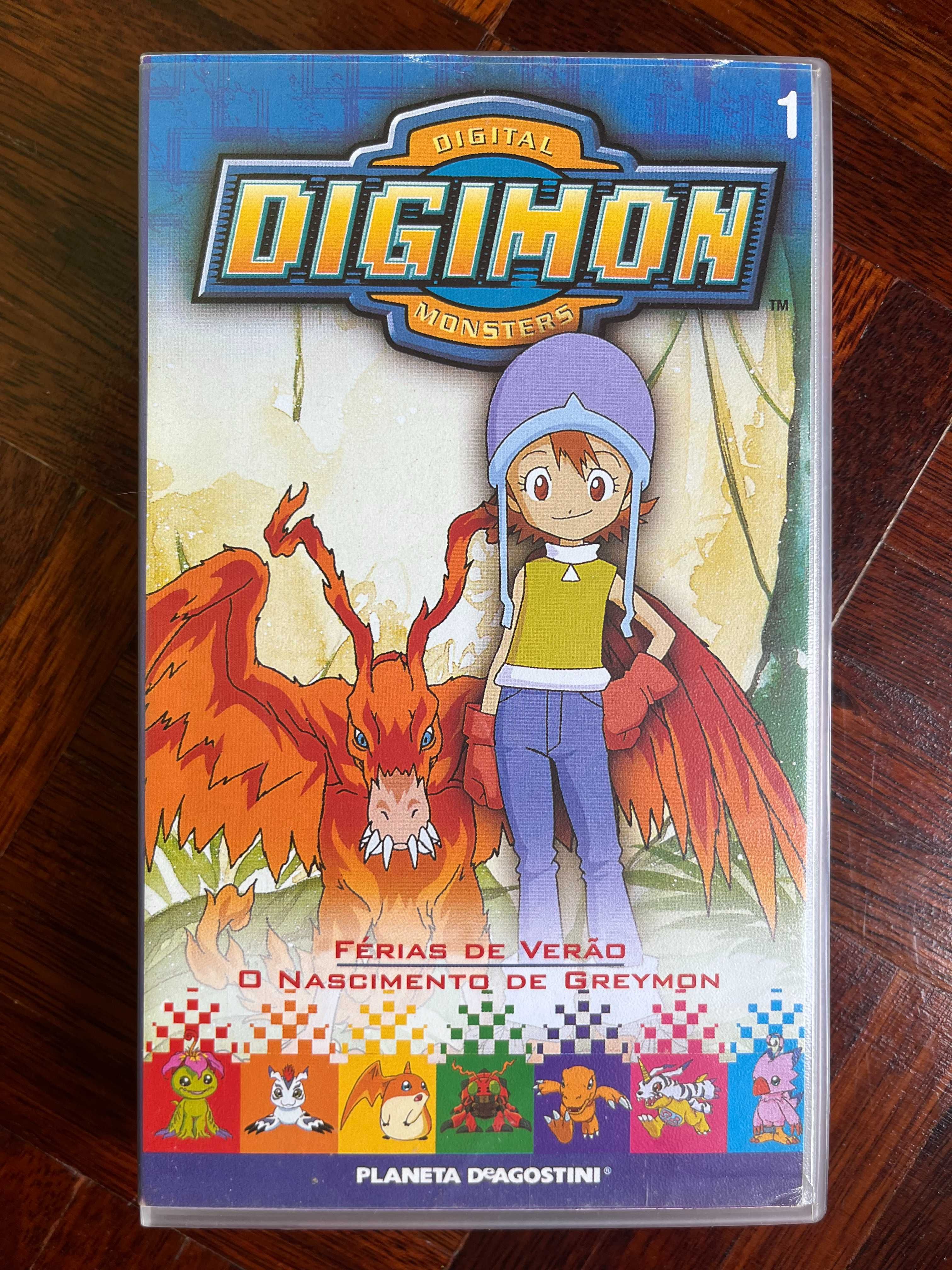 VHS Digimon (1999-00, Hosoda) DUB PT-PT