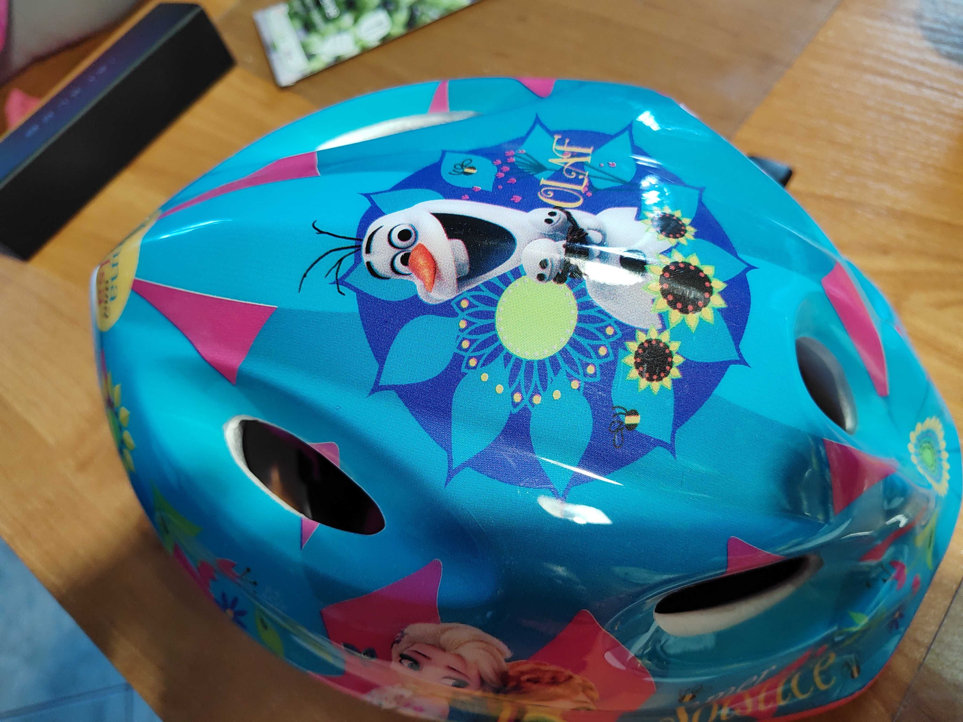 Kask rowerowy dla dziewczynki sprzedam