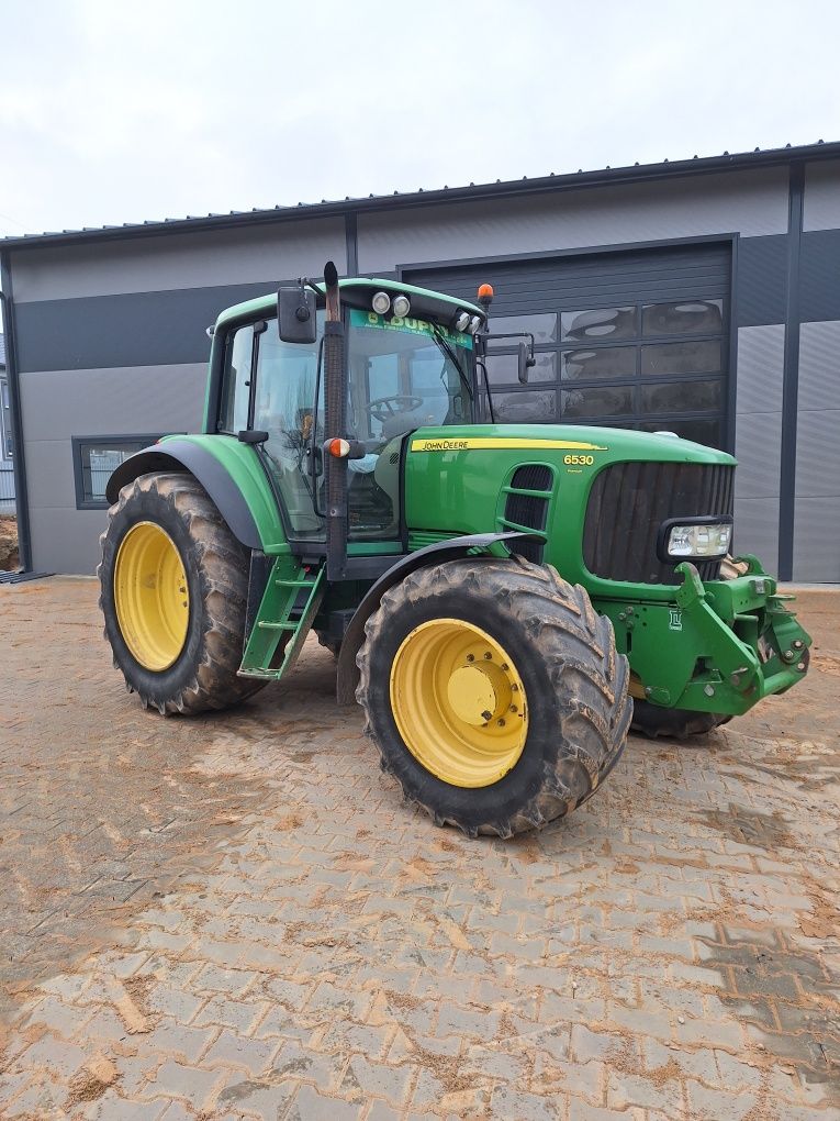 John deere 6130R z Wom Stan Bdb 6000 H Sprowadzony Power Quad Fendt