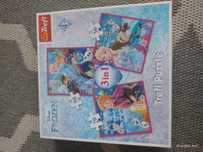 Puzzle 3w1 ELSA z Krainy Lodu 4+
