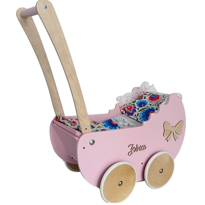 Wózek dla lalek "falbanka"