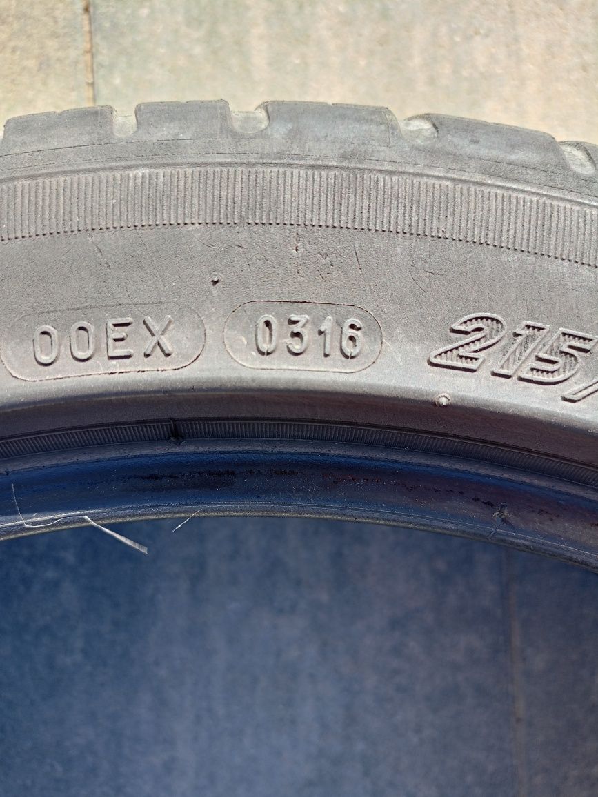 Opony letnie Michelin pilot sport 3 215/45 R 18