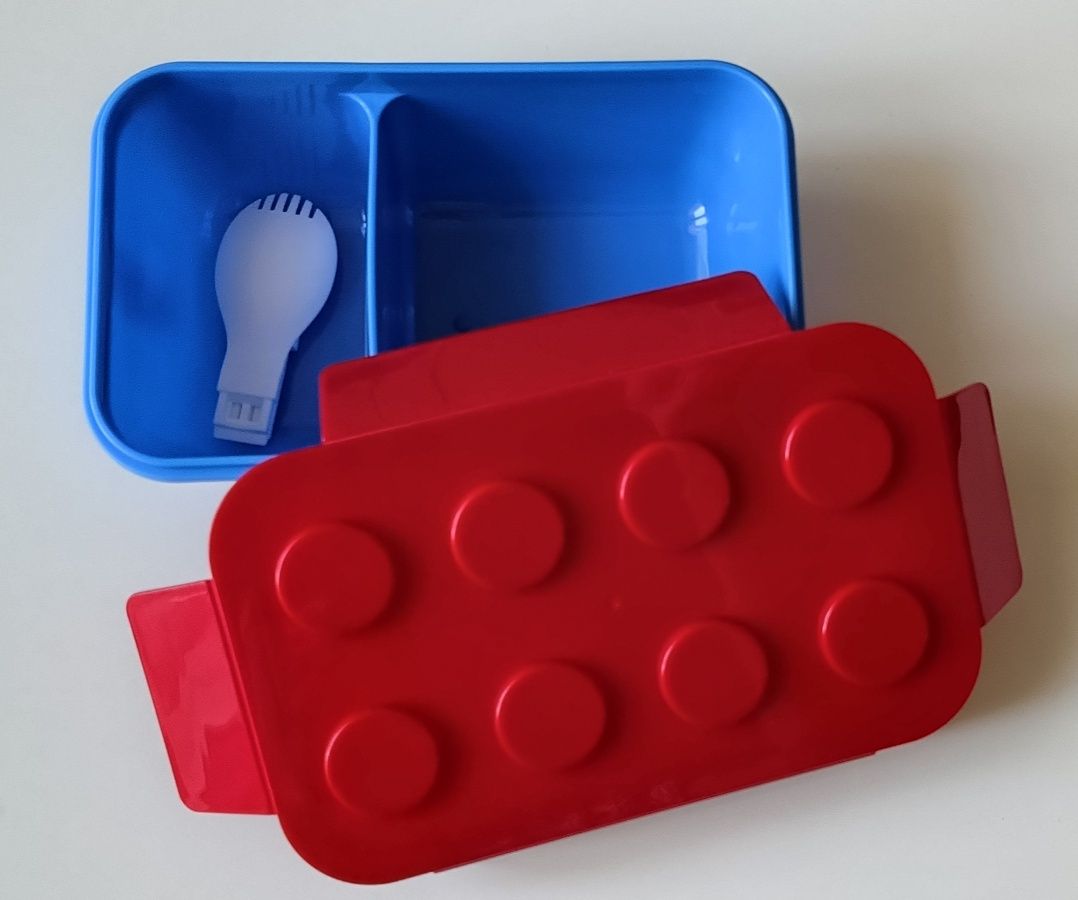 Lunchbox śniadaniówka pudełko typ LEGO 1050ml Nowe