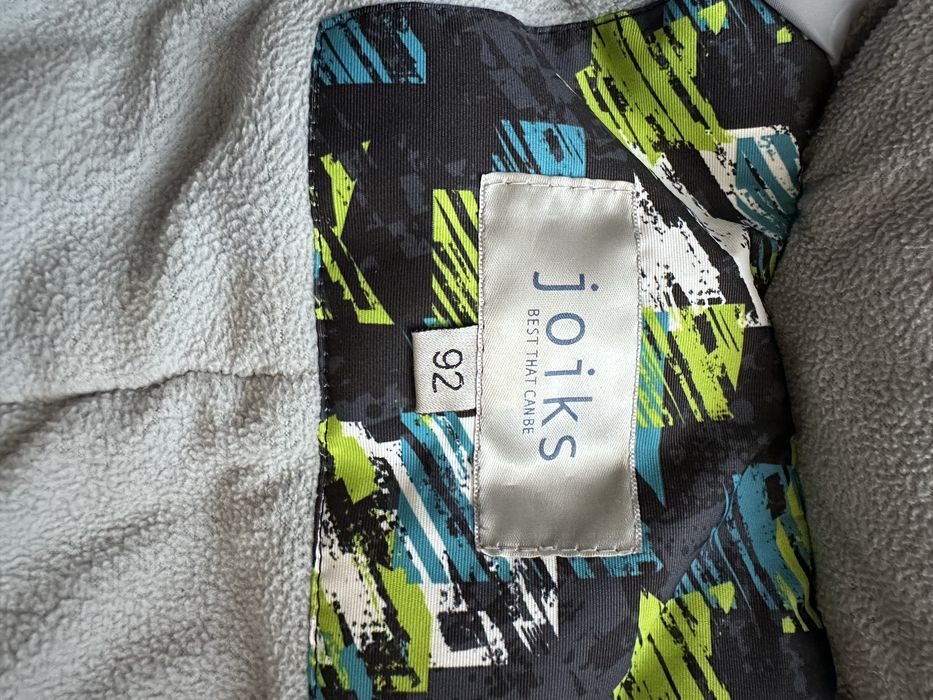 Зимовий дитячий комбінезон для хлопчика JOIKS 92р