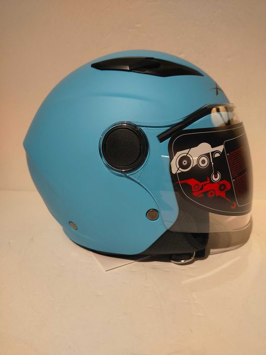 Capacete criança mota scooter novo