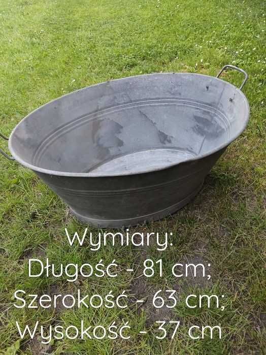 Stare wanny ocynkowane