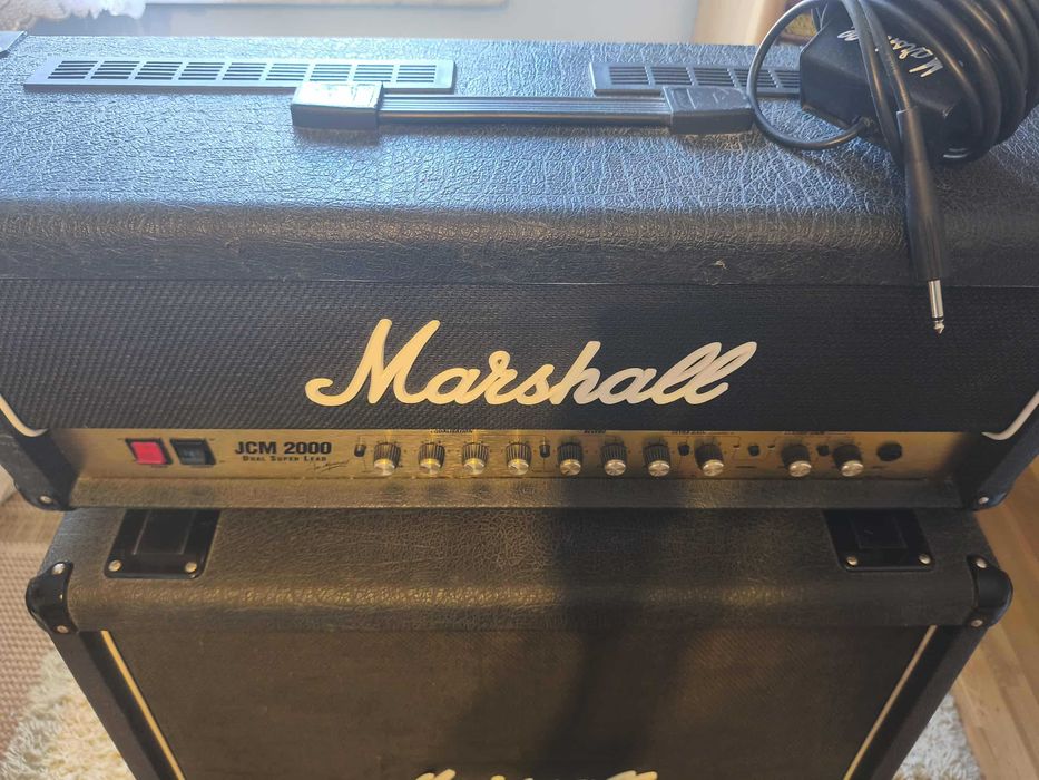 WZMACNIACZ Marshall JCM2000 DSL + JCM  – zestaw lampowy