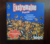 Ekstremalne puzzle 1000 elementów motyle Bepuzzled