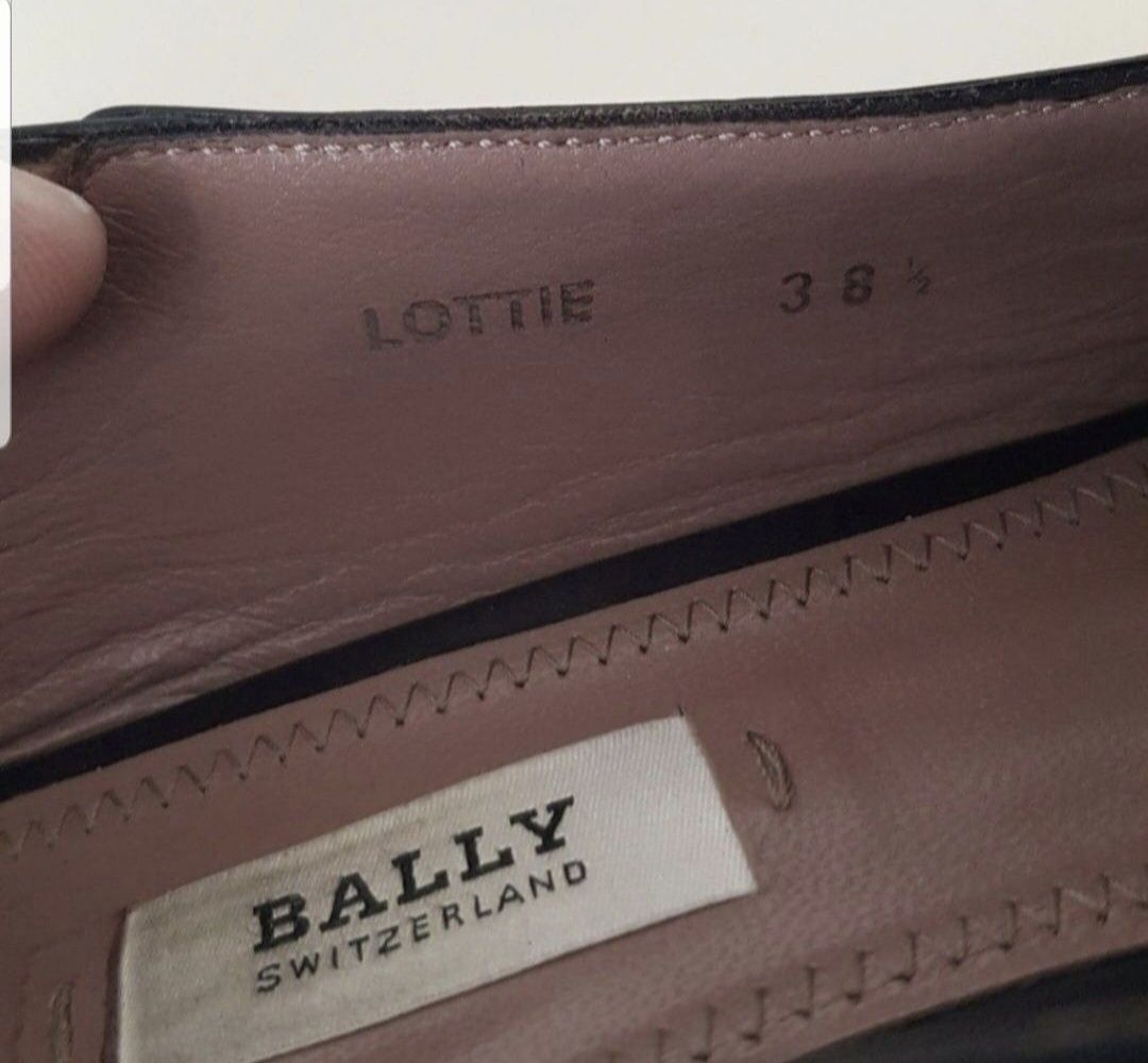 Лоферы Bally Lottie натуральная кожа оригинал мюли туфли слипоны