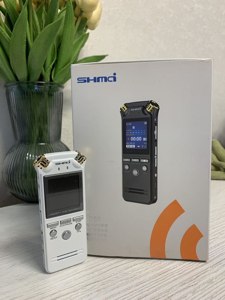 Аудіо рекордер, диктофон цифровий Shmci D50, запис з пульта