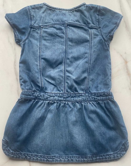 TEX jeansowa sukienka dla dziewczynki 110-116 cm