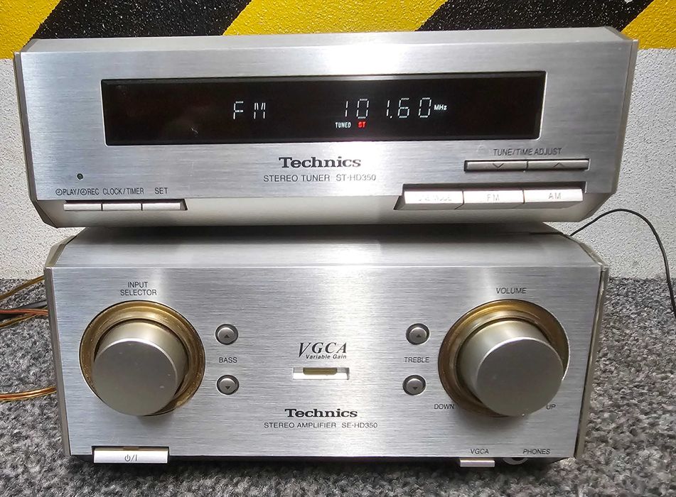 Radyjko ze wzmacniaczem stereo, wieża TECHNICS SC-HD350. wysyłka