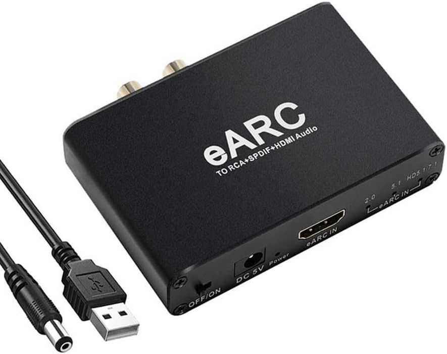 H.May Konwerter audio HDMI eAR ARC, 24 bit/192 kHz Audio Sampling Rate