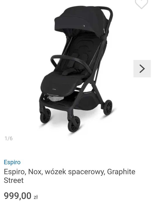 Nowy wózek espiro nox