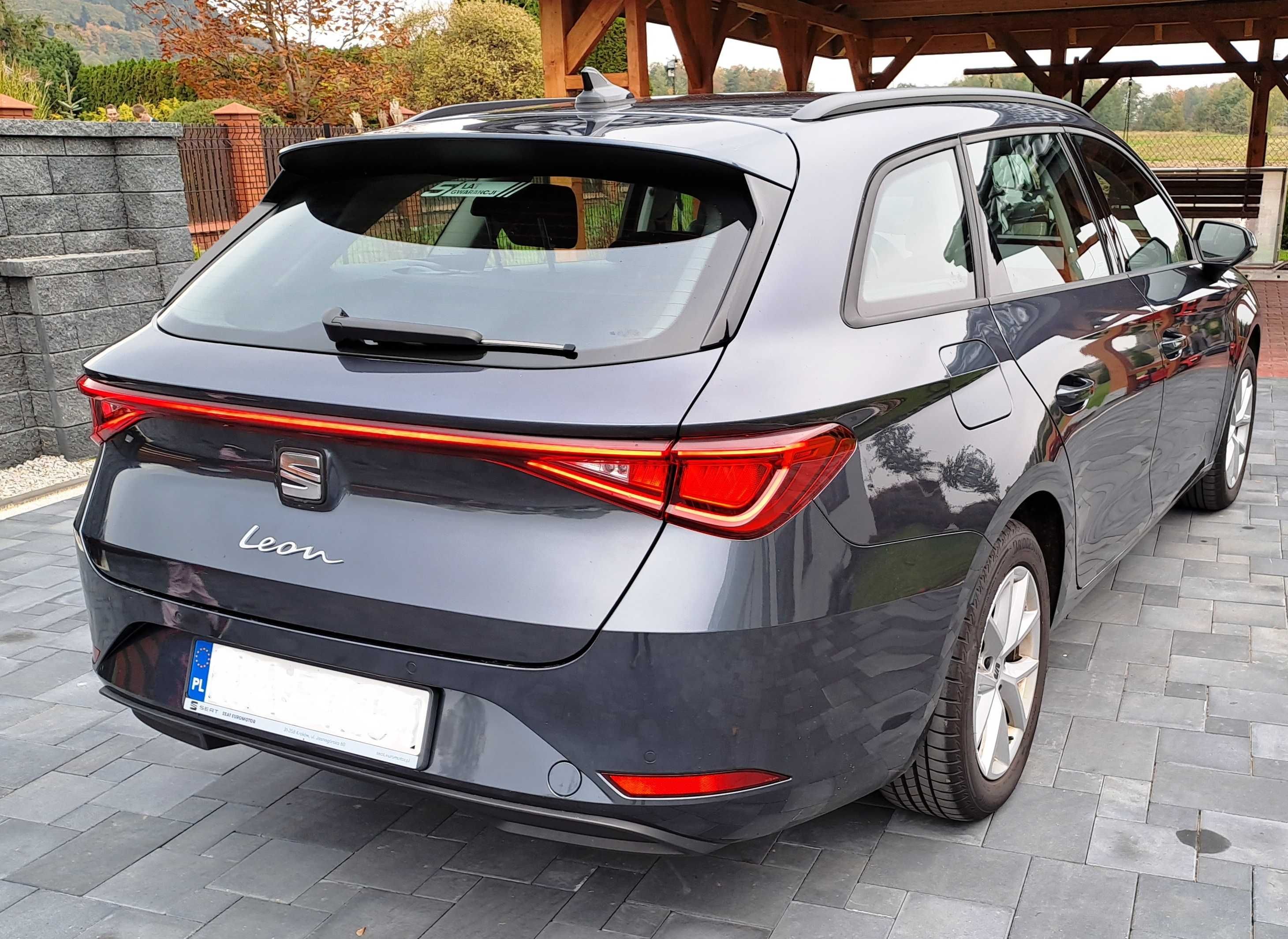 Seat Leon Sportstourer 1.5 TSI 130 KM FULL LED, Pierwszy właściciel-PL