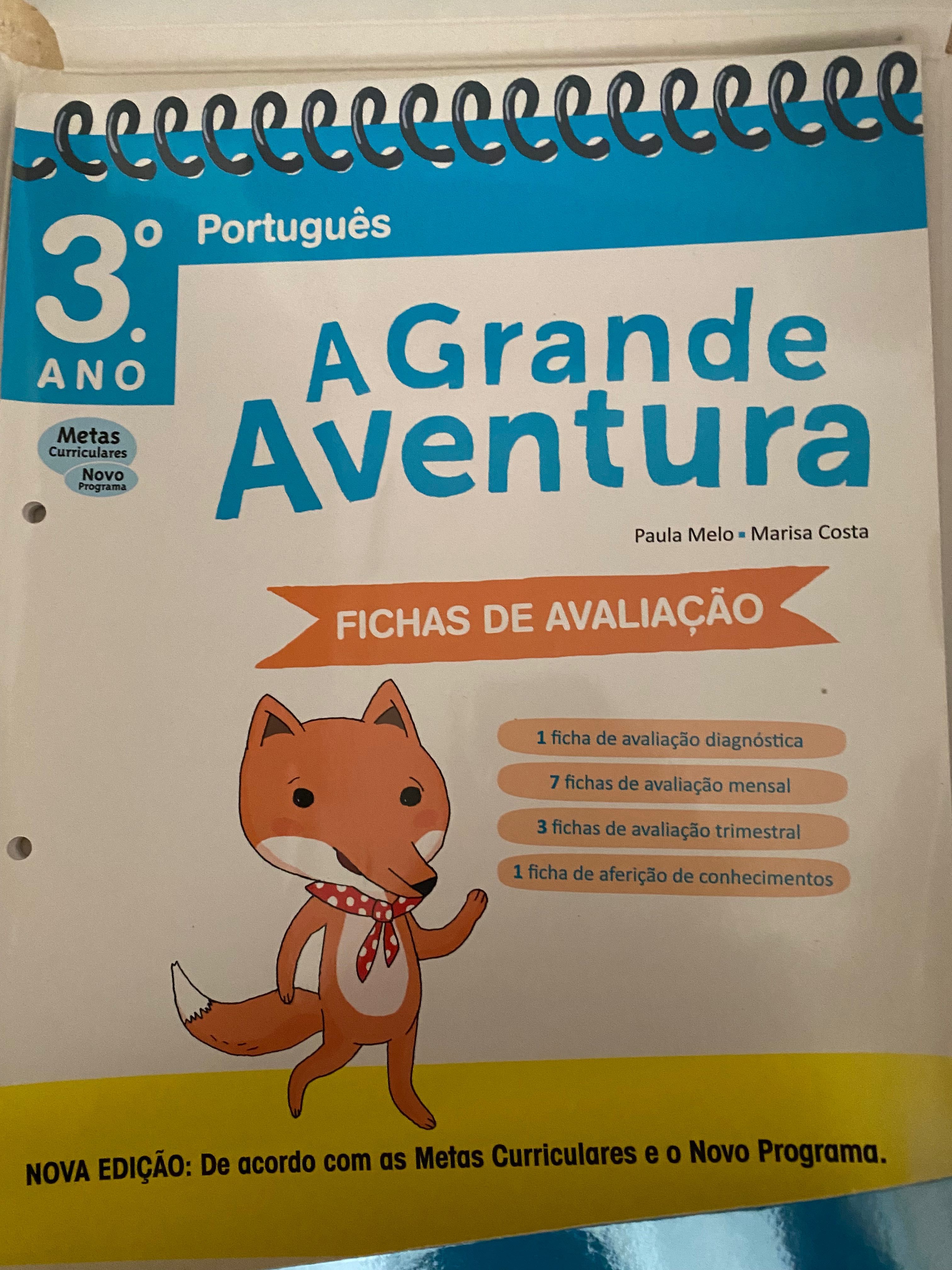 Cadernos de fichas de matemática / português e estudo do meio