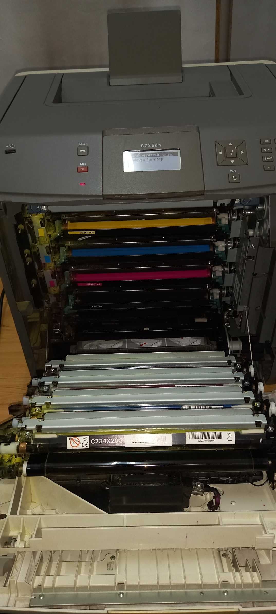 Drukarka Lexmark C736