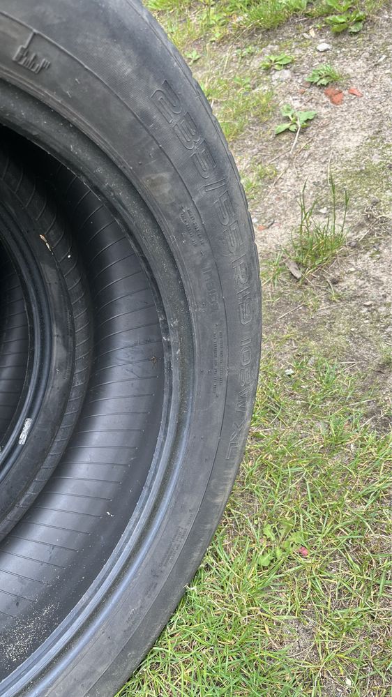 4 opony letnie Nokian Zline SUV 235/55 R19