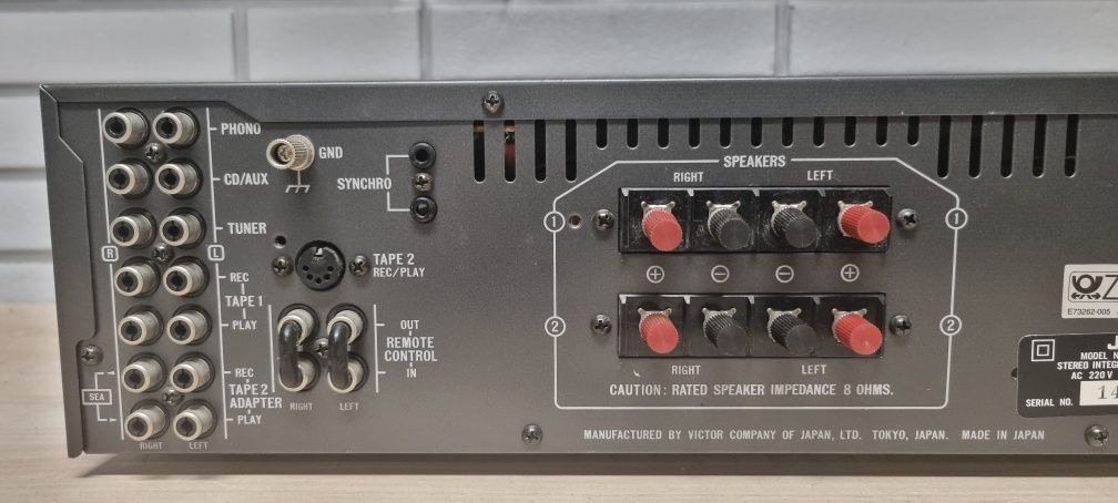 Wzmacniacz HI-FI stereo JVC AX-33BK. Japan