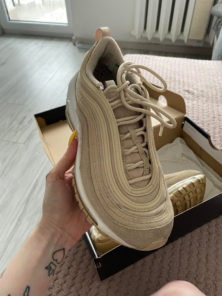 Nike air max 97 beżowe