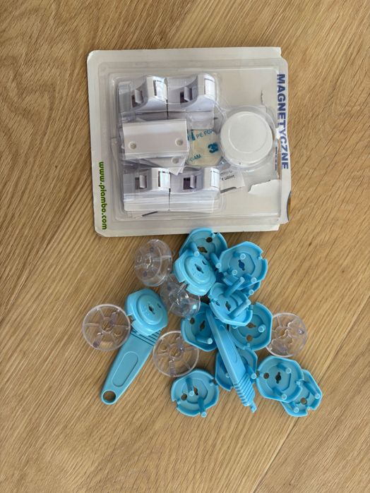 Zabezpieczenie magnetyczne do szafek piambo blokady do gniazdka