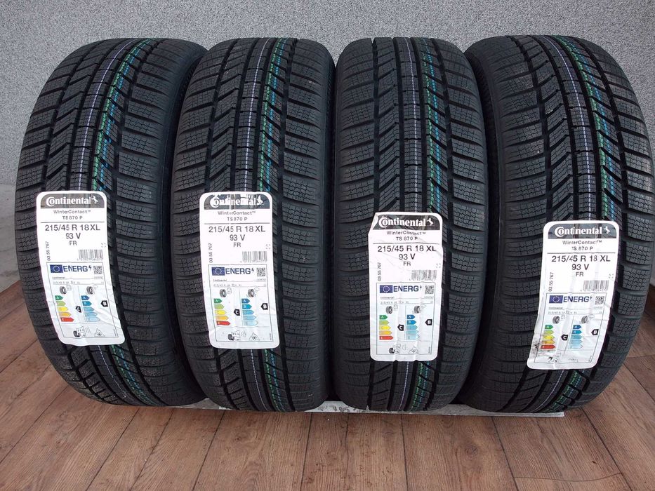 Continental WinterContact TS870P 215/45/18 93V XL FR nowe z 2022r