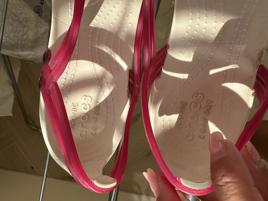 Босоножки crocs 38/39 сандали