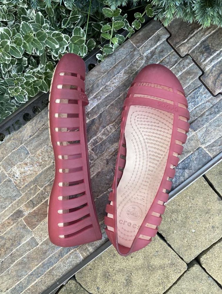 Crocs зручні фірмові балетки 34.5-35р. оригінал