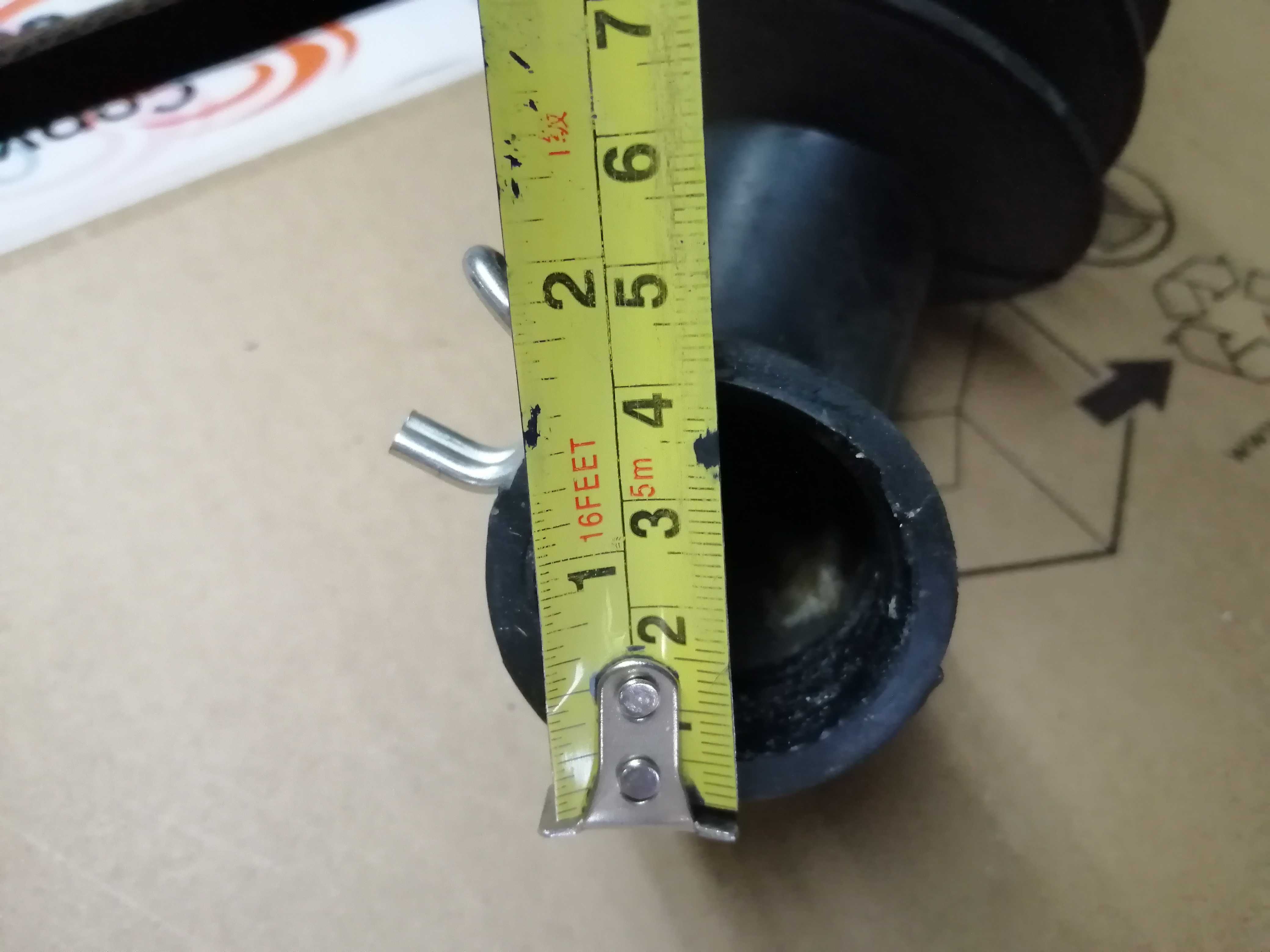 Gumowy przewód pralki whirlpool awm 6061