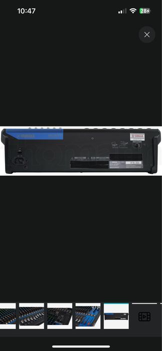 Mesa analogica 16 canais yamaha