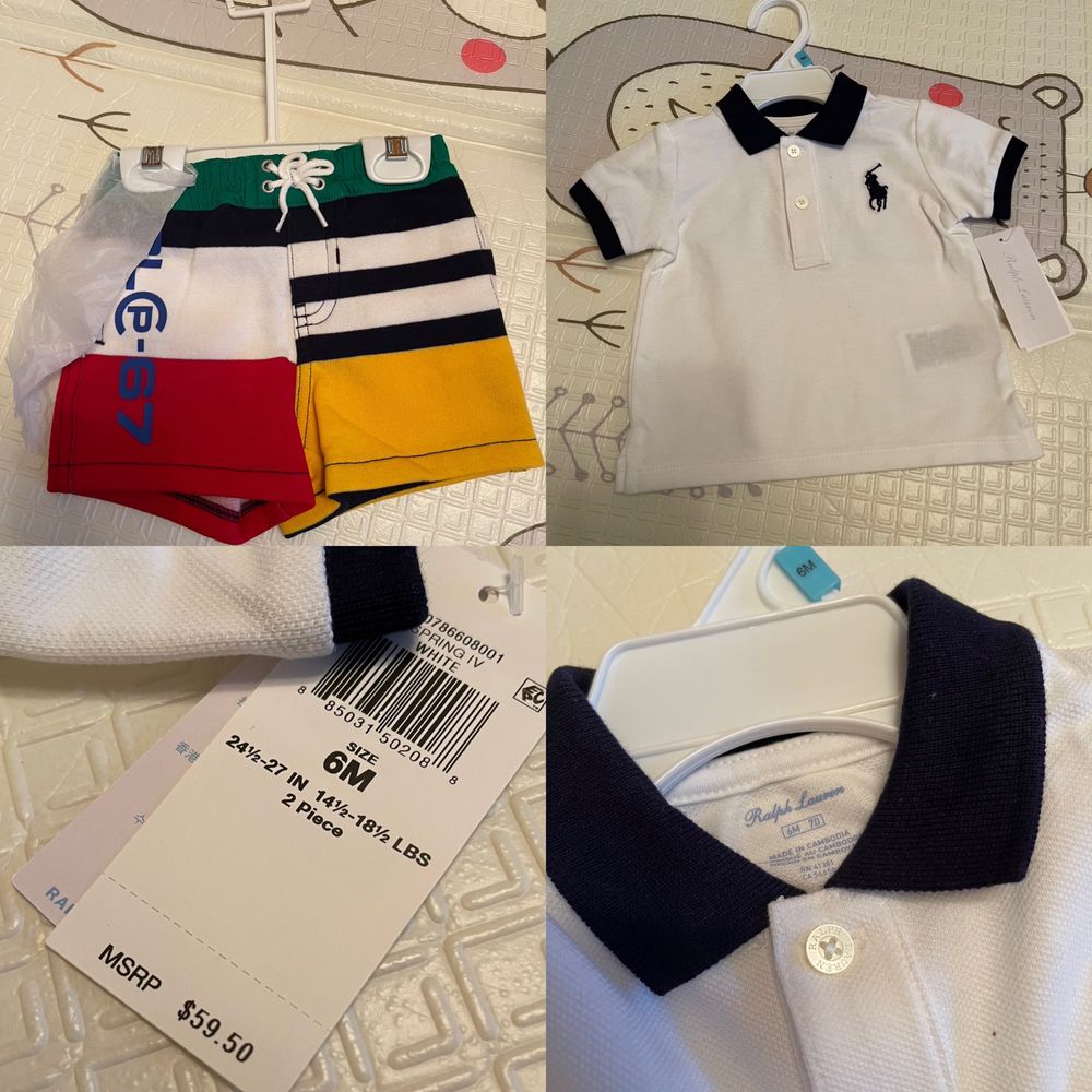 Дитячиій костюм Polo Ralph Lauren 74 зріст