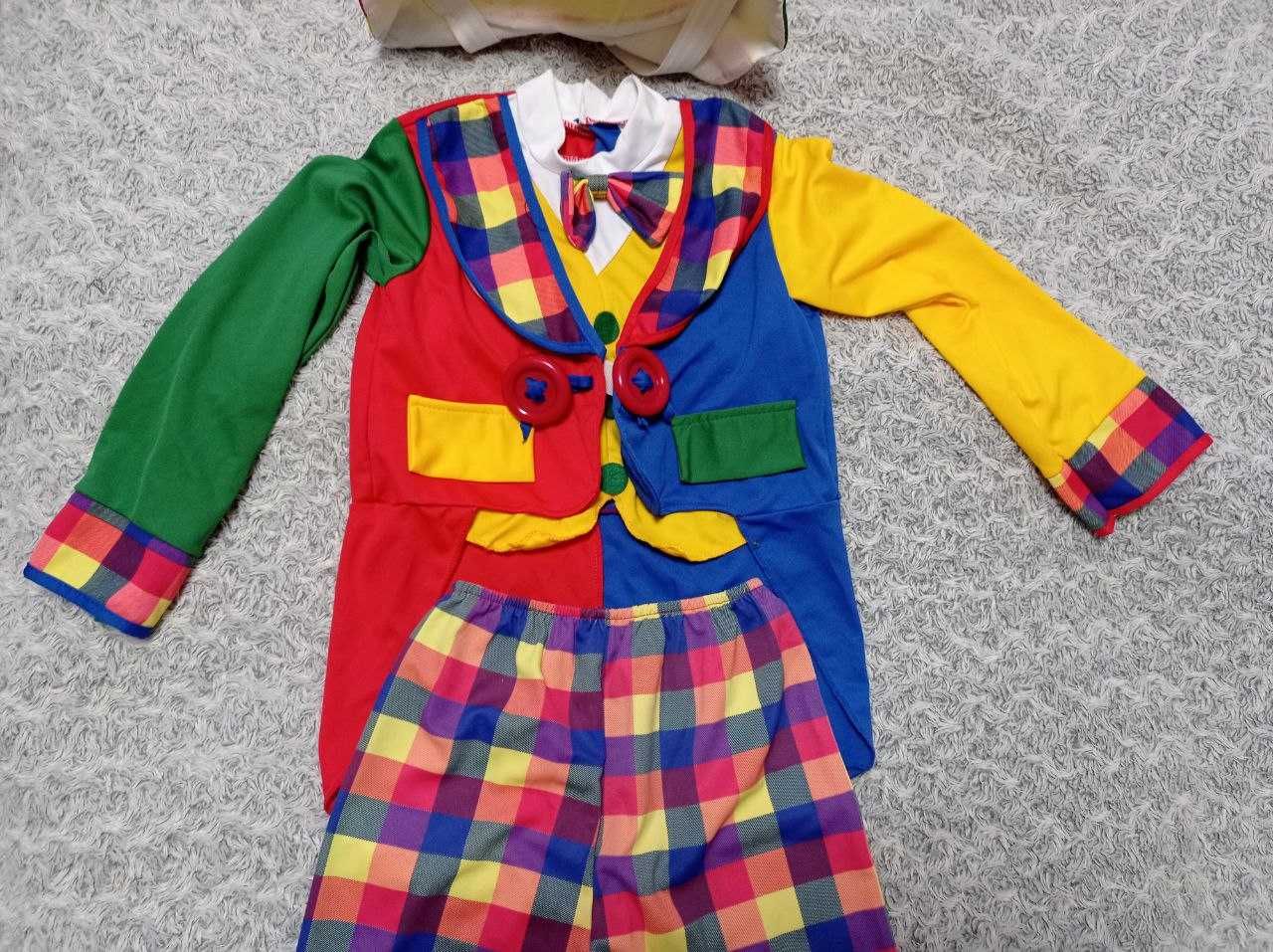 Карнавальный костюм клоун 6-7 лет