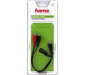 Kabel Hama 1x RCA (cinch) - 2x RCA (cinch) 0,2 m