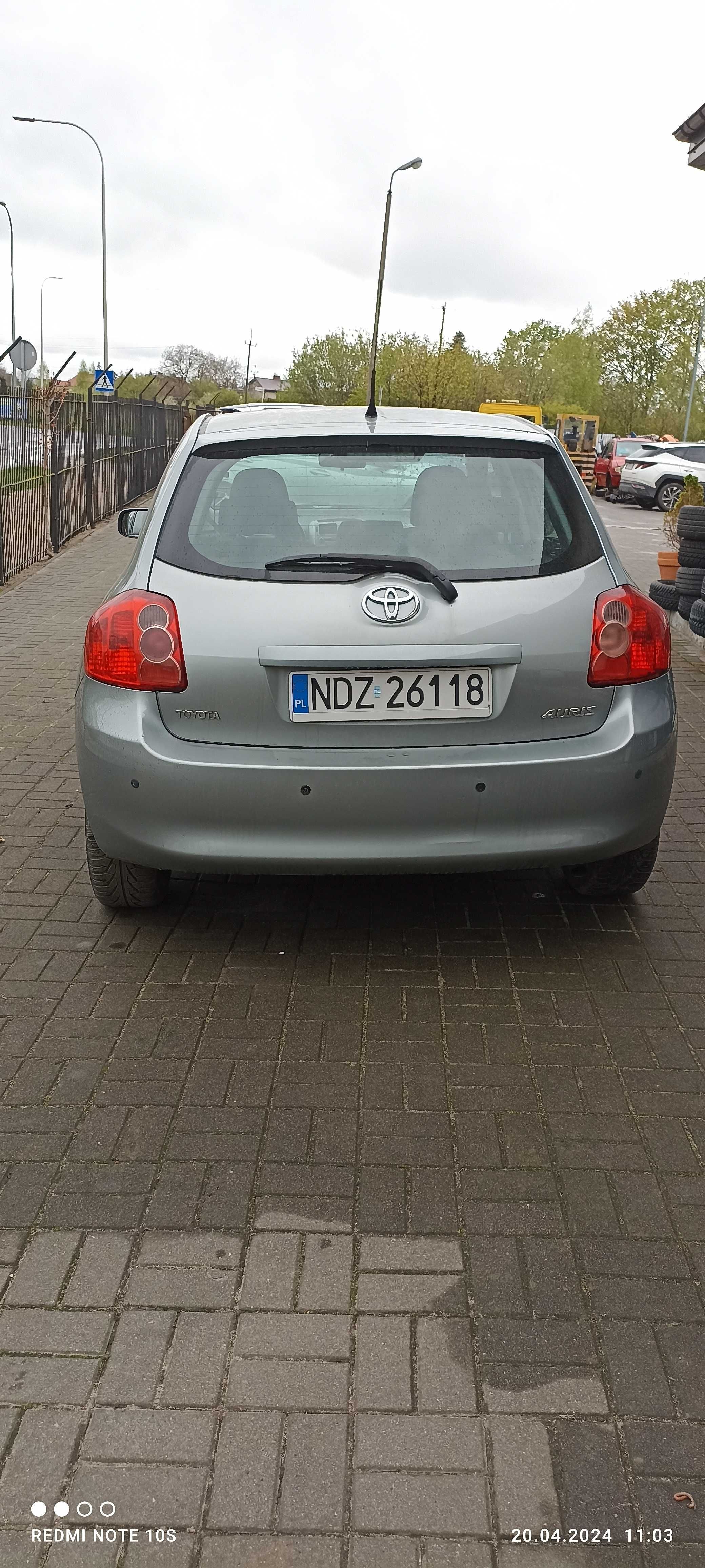 Toyota Auris 2008 1,4 benzyna