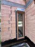 Dwa  nowe okna 67x230 z roletami elektrycznymi woodec turner oak