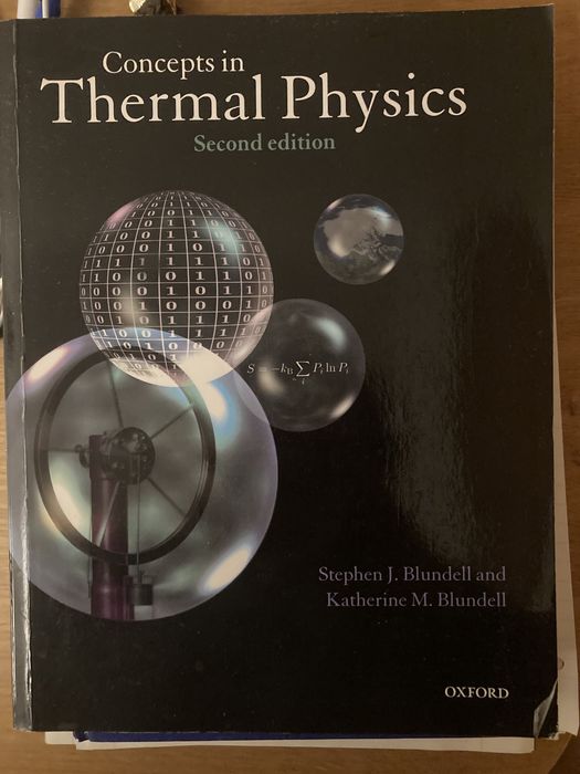 Concepts in Thermal Physics - Blundell e Blundell