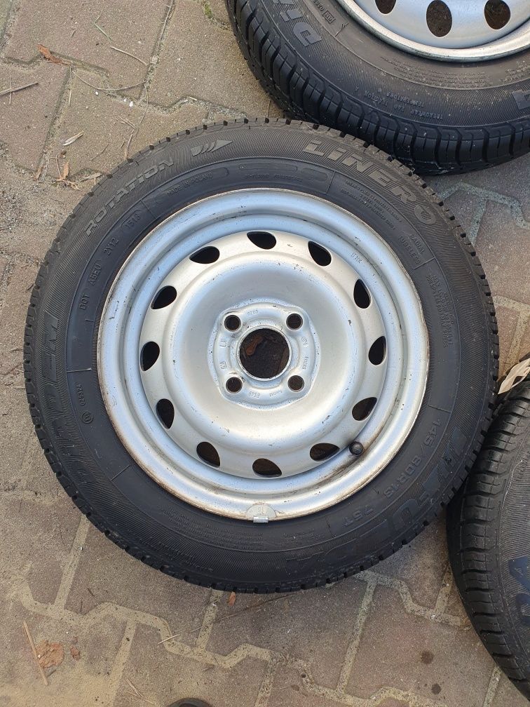 Oryginalne Felgi Stalowe 13" Opel 4x100 Et49+ 145.80.13  7mm