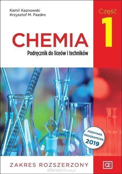 NOWA] Chemia 1 Podręcznik Rozszerzony OE PAZDRO Kazanowski