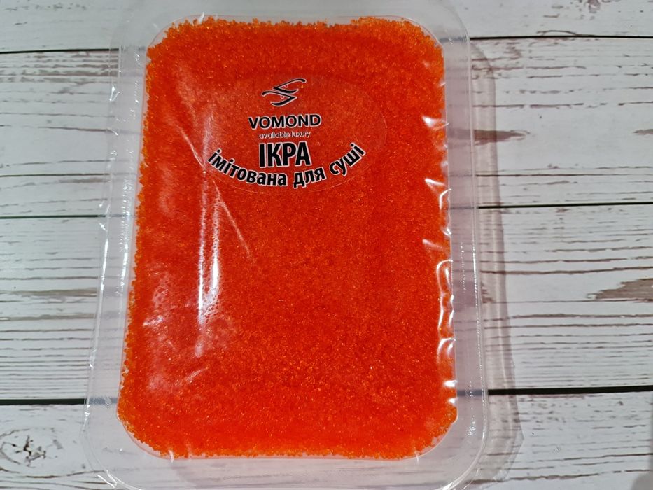 Тобіко, капелана. Продукты для суши и ролов. Тобико, масаго. Ікра