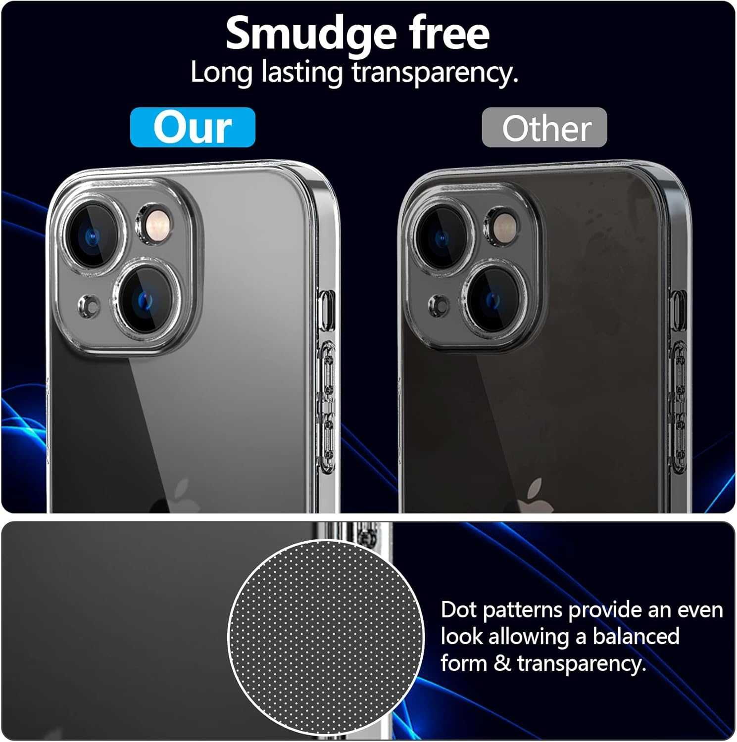 ETUI do iPhone 14 + szkła hartowane Qasyfanc silikonowe NOWE w943