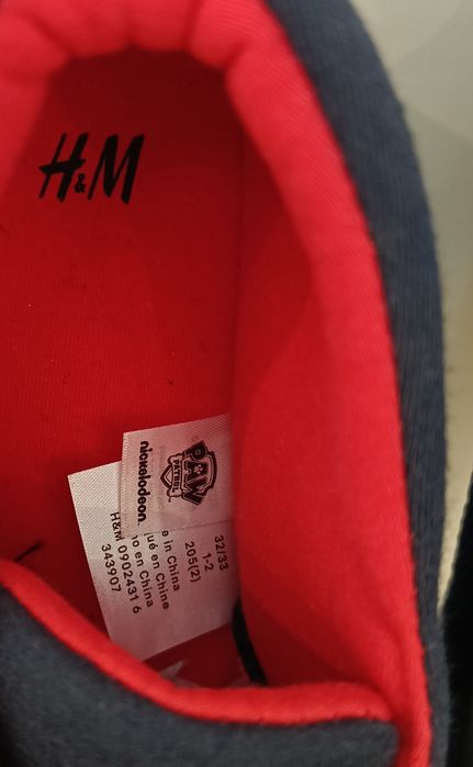 Kapcie PSI PATROL pantofle papcie H&M rozm.32/33 (NOWE) 1/3 ceny