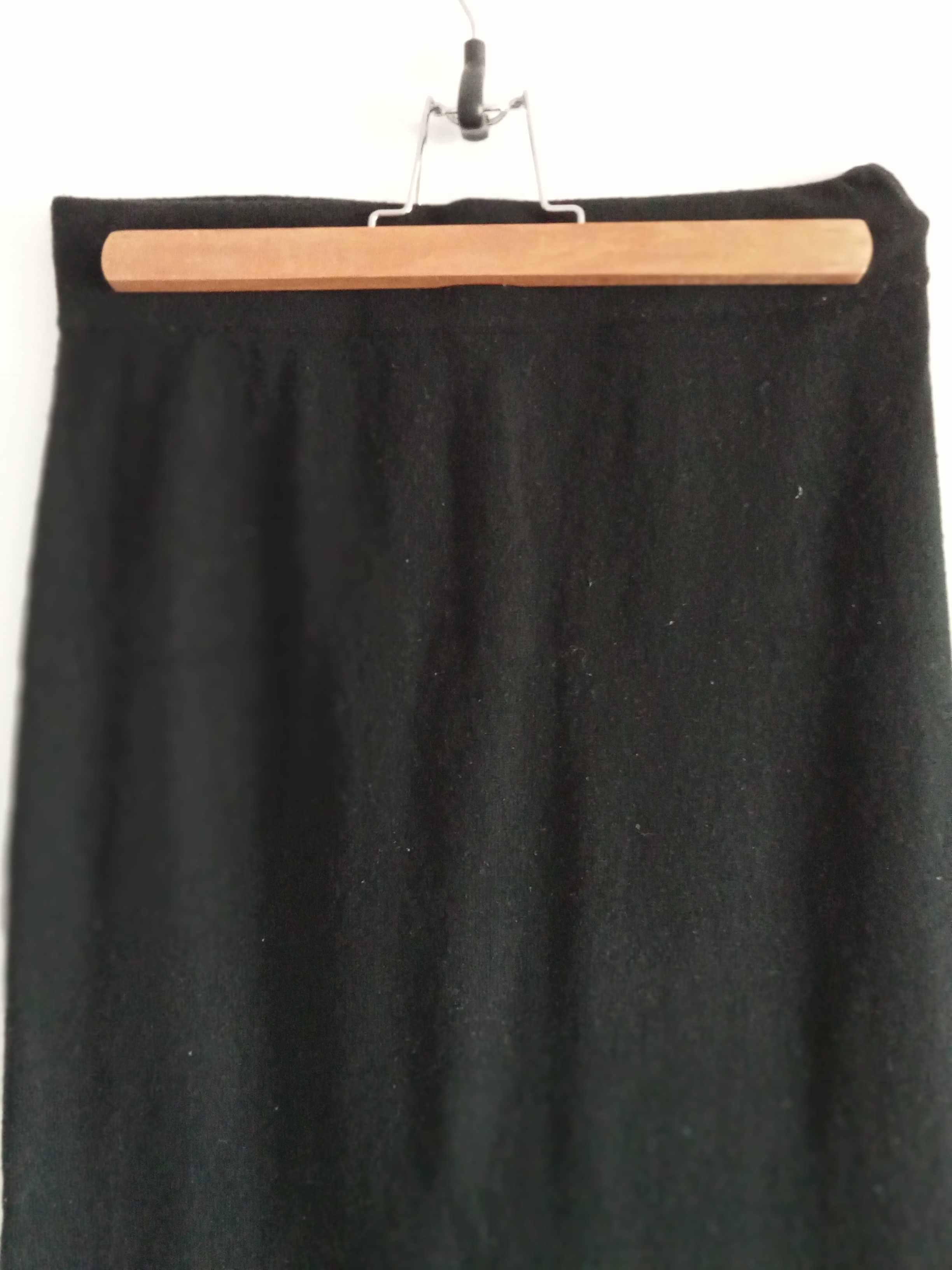 Massimo Dutti ołówkowa spódnica z dzianiny rozmiar S/M