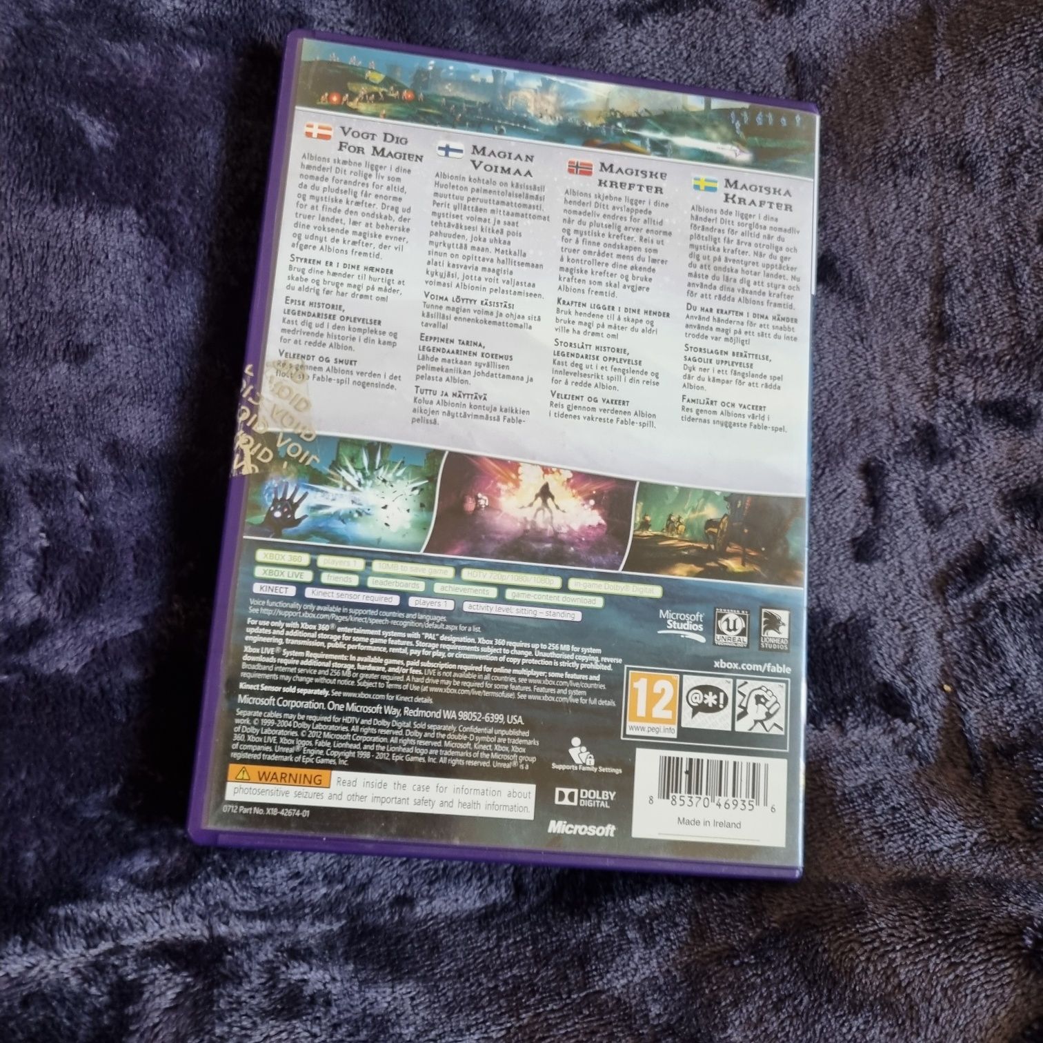 Fabule The Journey Xbox 360 Kinect