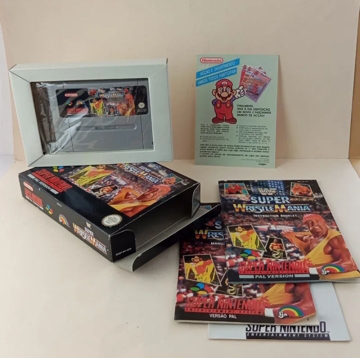 Super WrestleMania -wf super nintendo