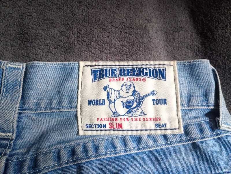 Szorty dżinsowe raw hem True Religion