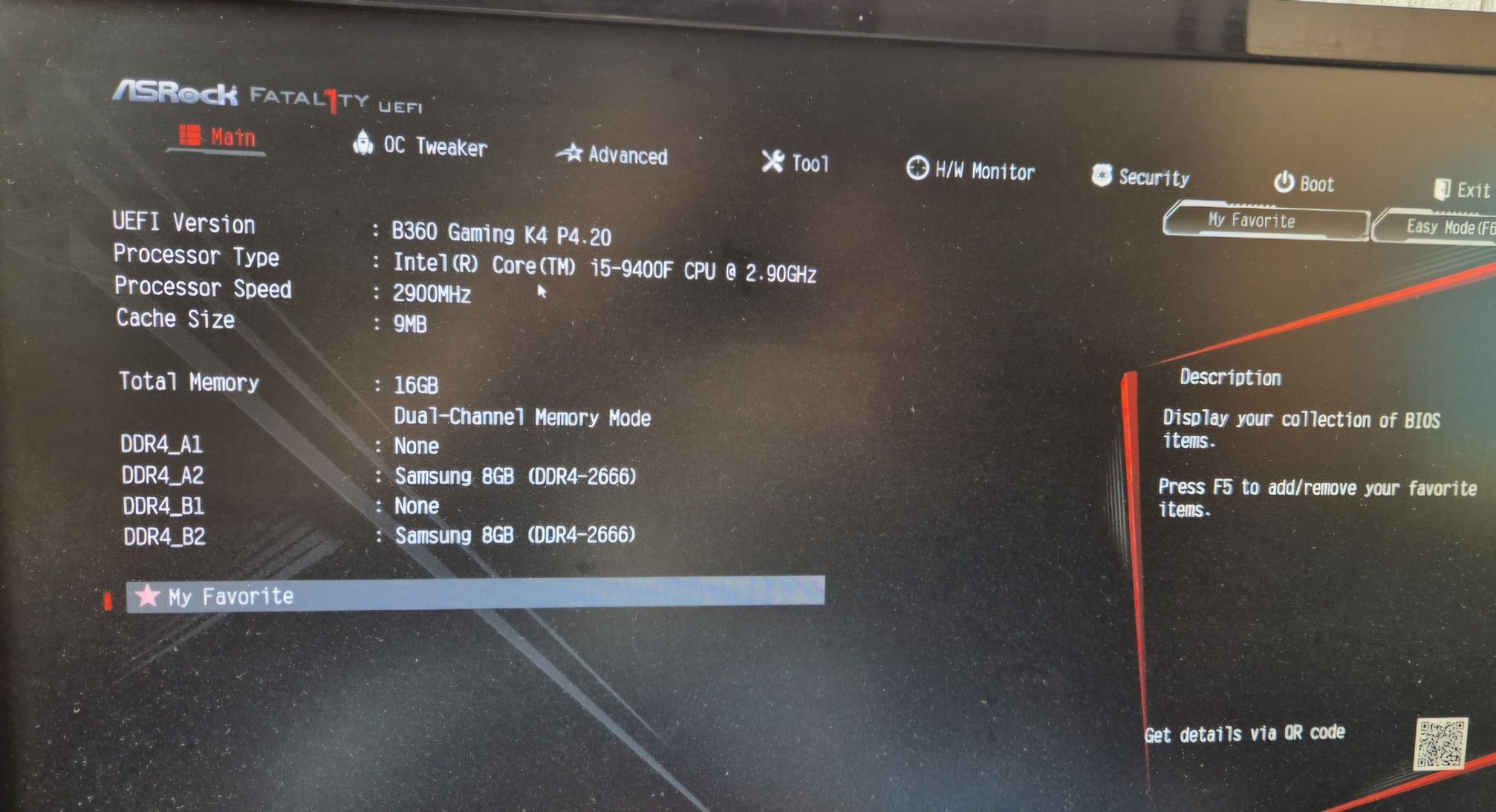 ТОП ціна! Ігровий комплект Fatal1ty b360,  ddr4 16gb Samsung Без ЦП