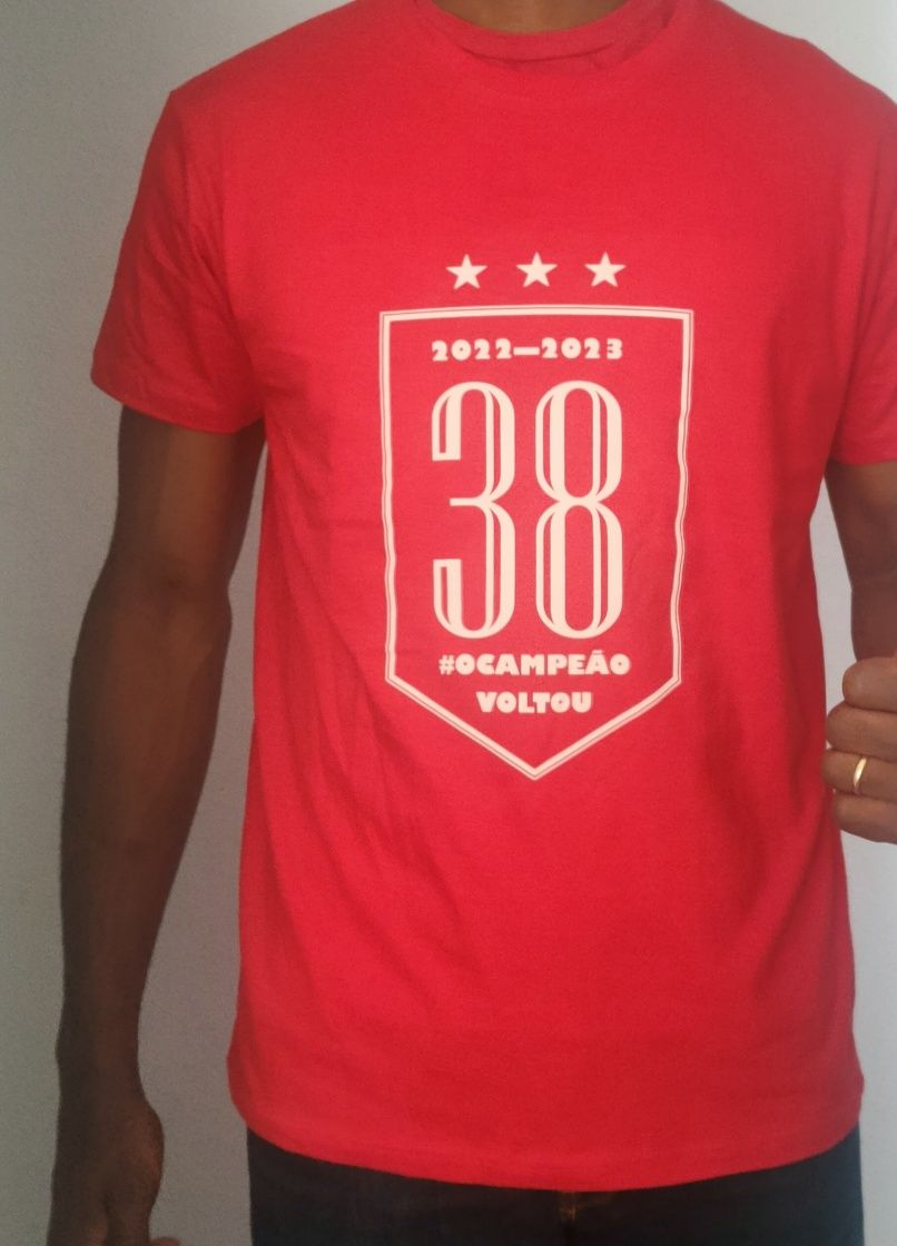 T-shirt Benfica 38° Título Nacional