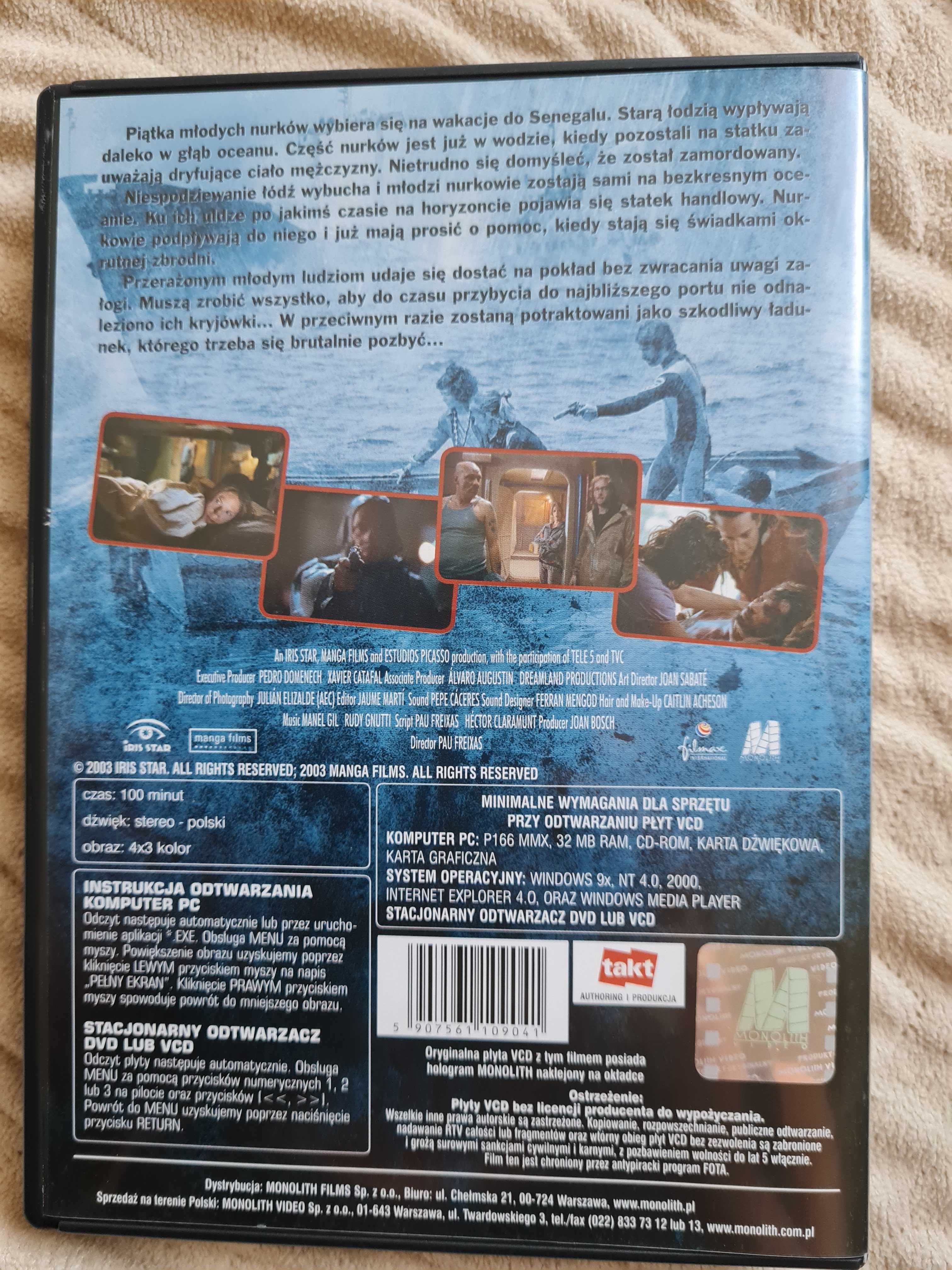 Ładunek strachu płyta DVD