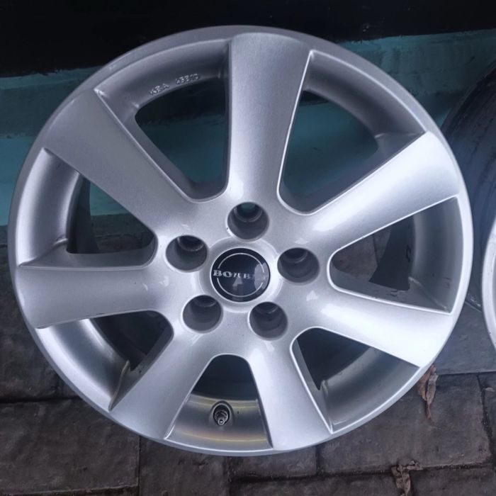 Диски титанові R-16/5/112 BORBET стан нових НОві