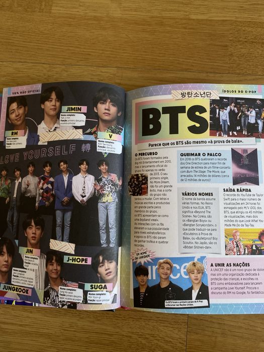 Livro Ídolos do Kpop